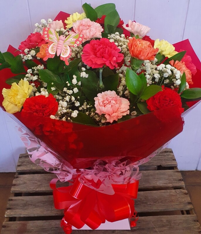 Carnation Handtied