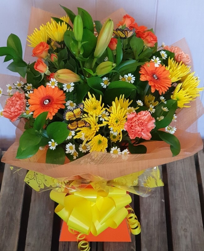 Sunburst Handtied