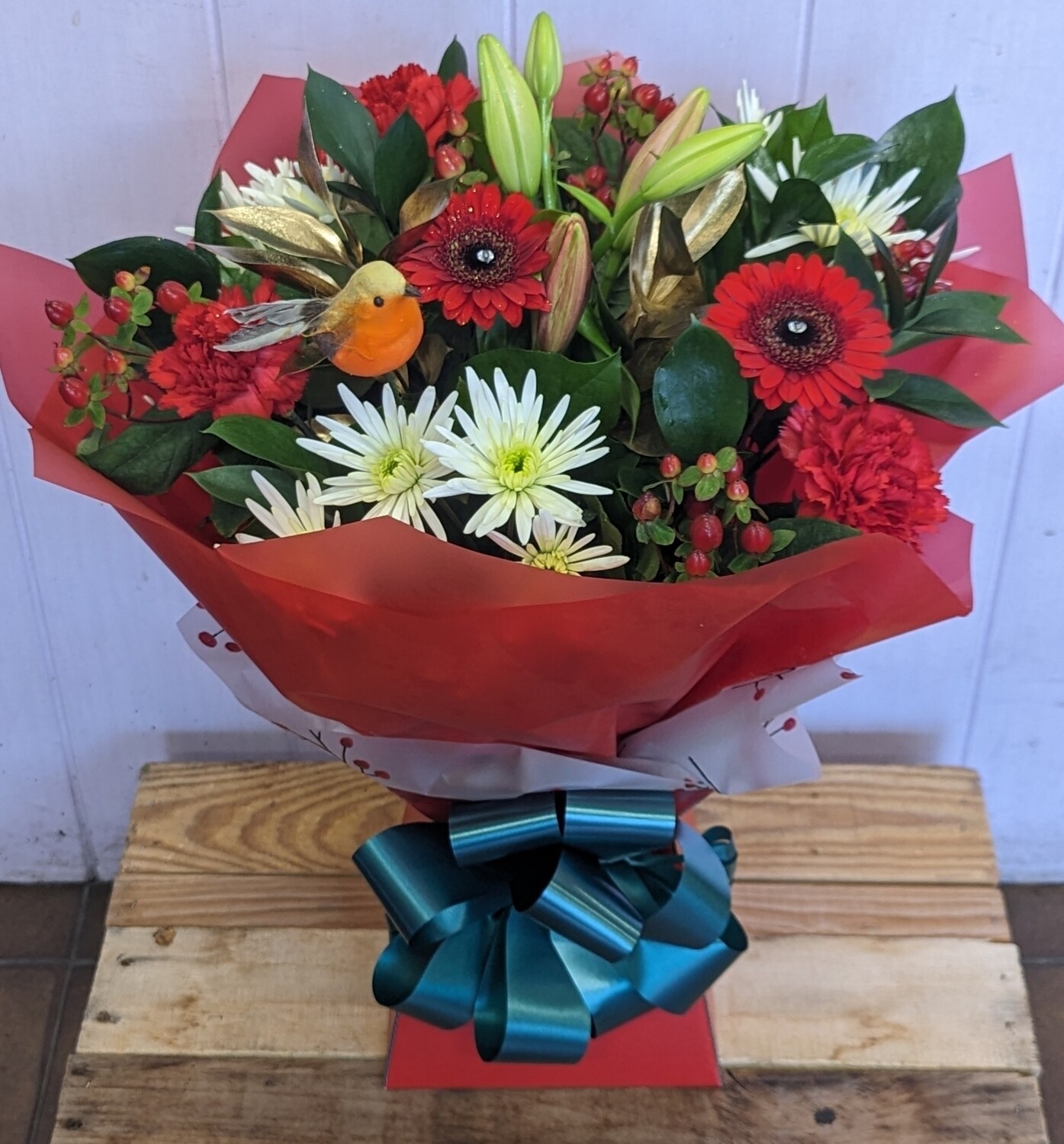 Festive Cheer Handtied