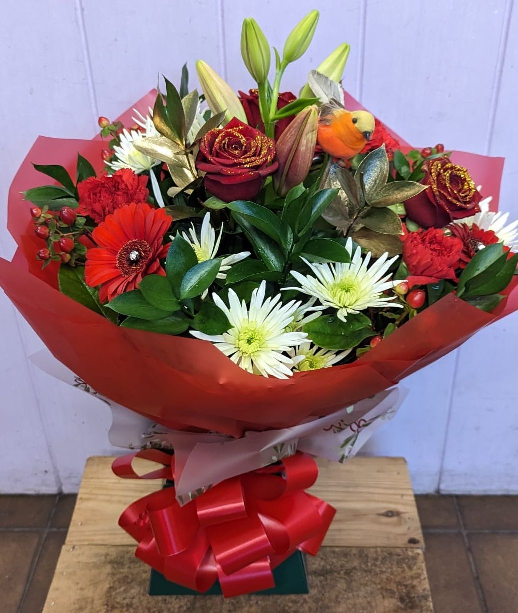 Merry Christmas Deluxe Handtied