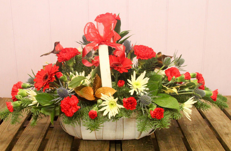 Christmas Time Basket