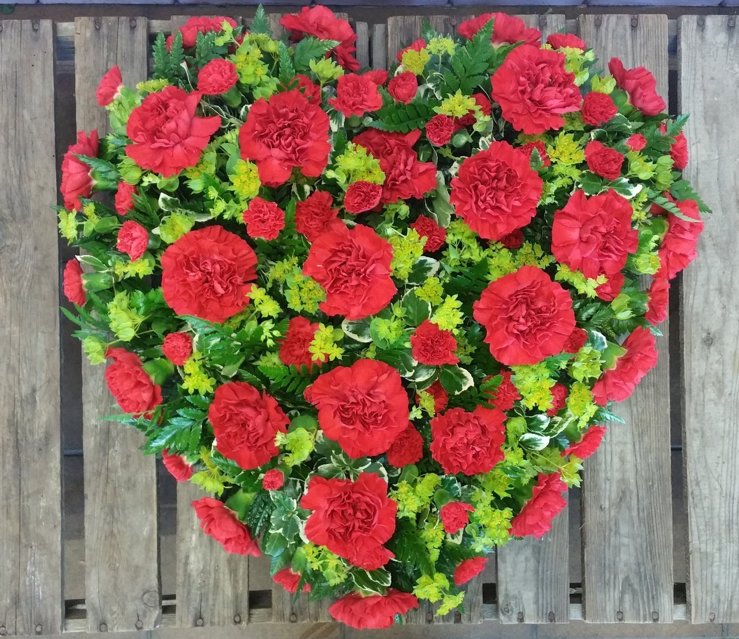 Loose Carnation Heart