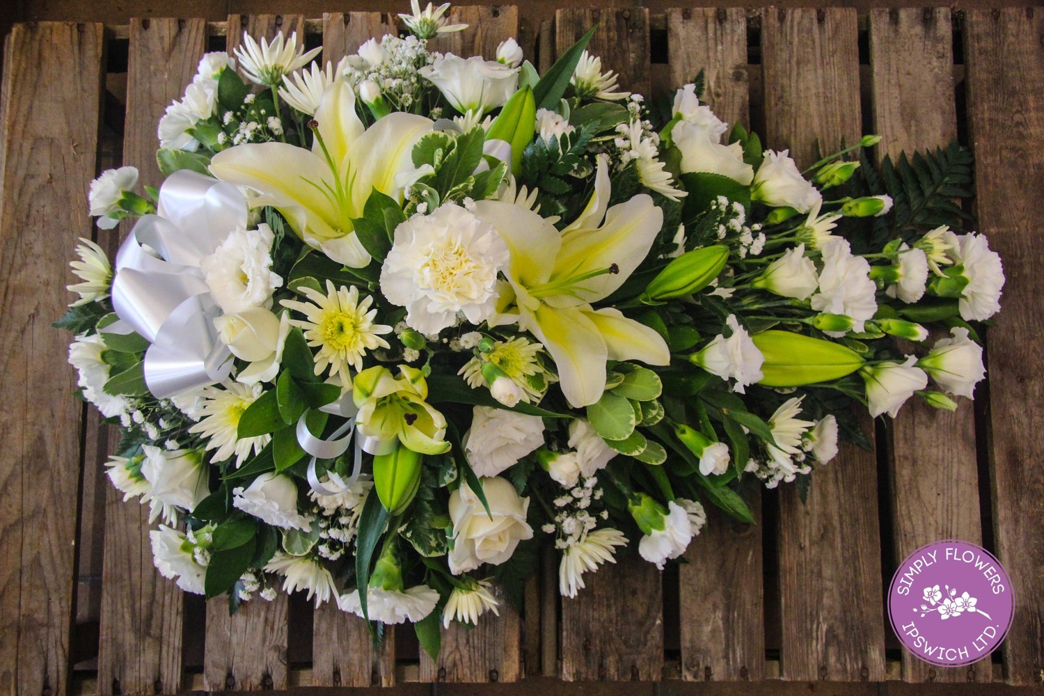 Single Ended Spray - White