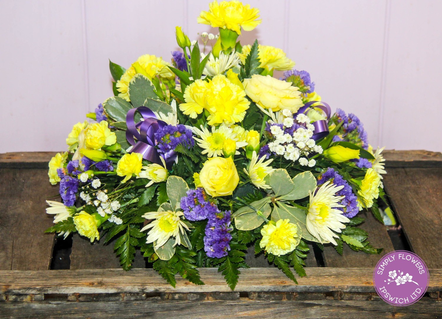 Posy - Yellow Purple and White