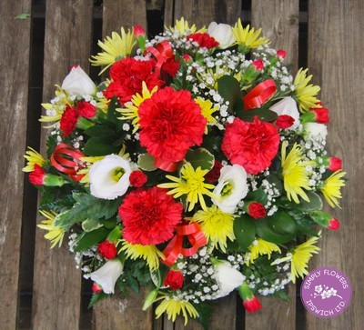Posy - Red Yellow and White