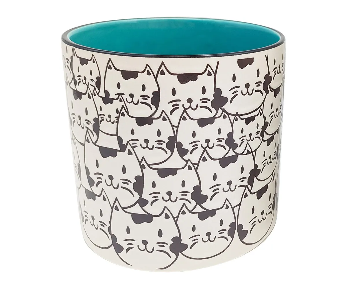 Cat Face 5&quot; Planter