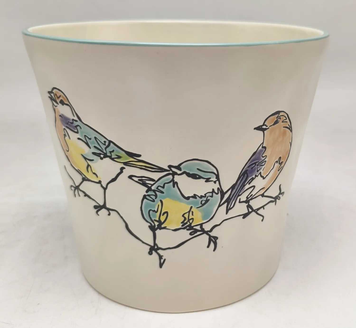 Birds on a Wire 5&quot; Planter
