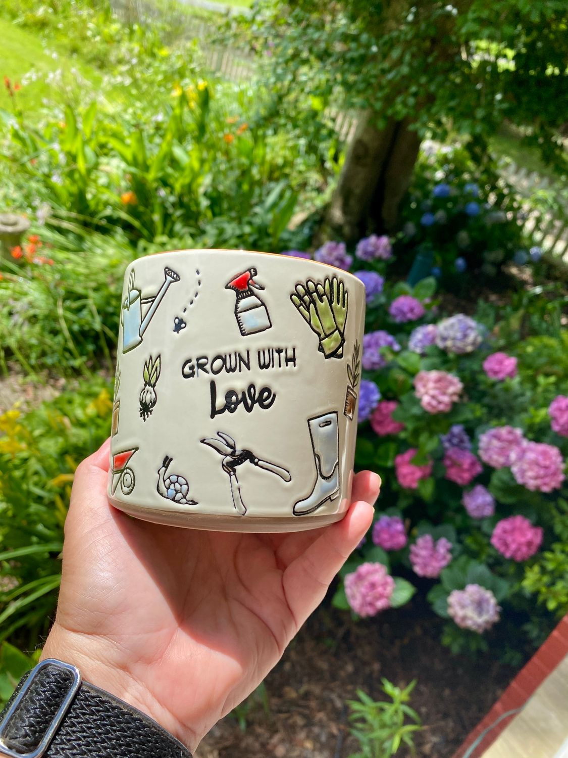 Grown With Love 4&quot; Planter