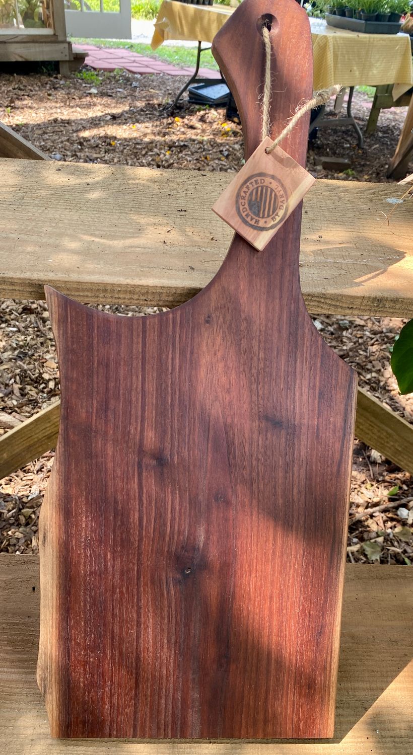 Handcrafted Charcuterie Board - Walnut - Style C