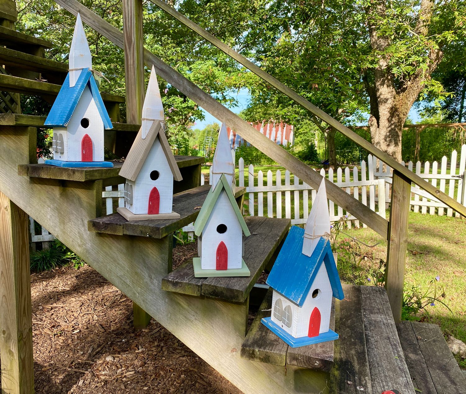 Church Birdhouse - Tan