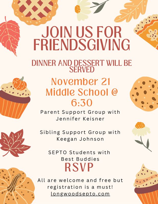 Friendsgiving / Sibling Support Group 11/21/25