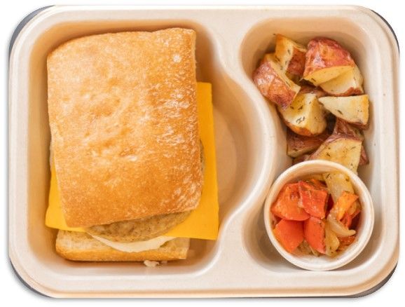 Sausage, Egg & Cheese Breakfast Combo