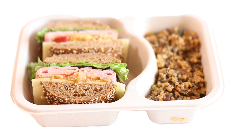 Ham &Swiss Combo - side Ancient Grains Salad