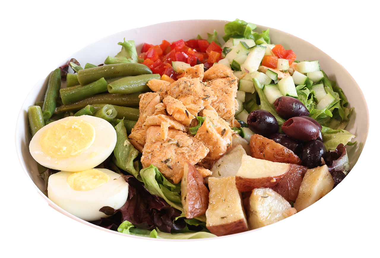 Salmon Nicoise Salad