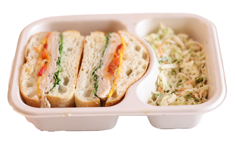 Turkey & Cheddar Combo w/ Slaw