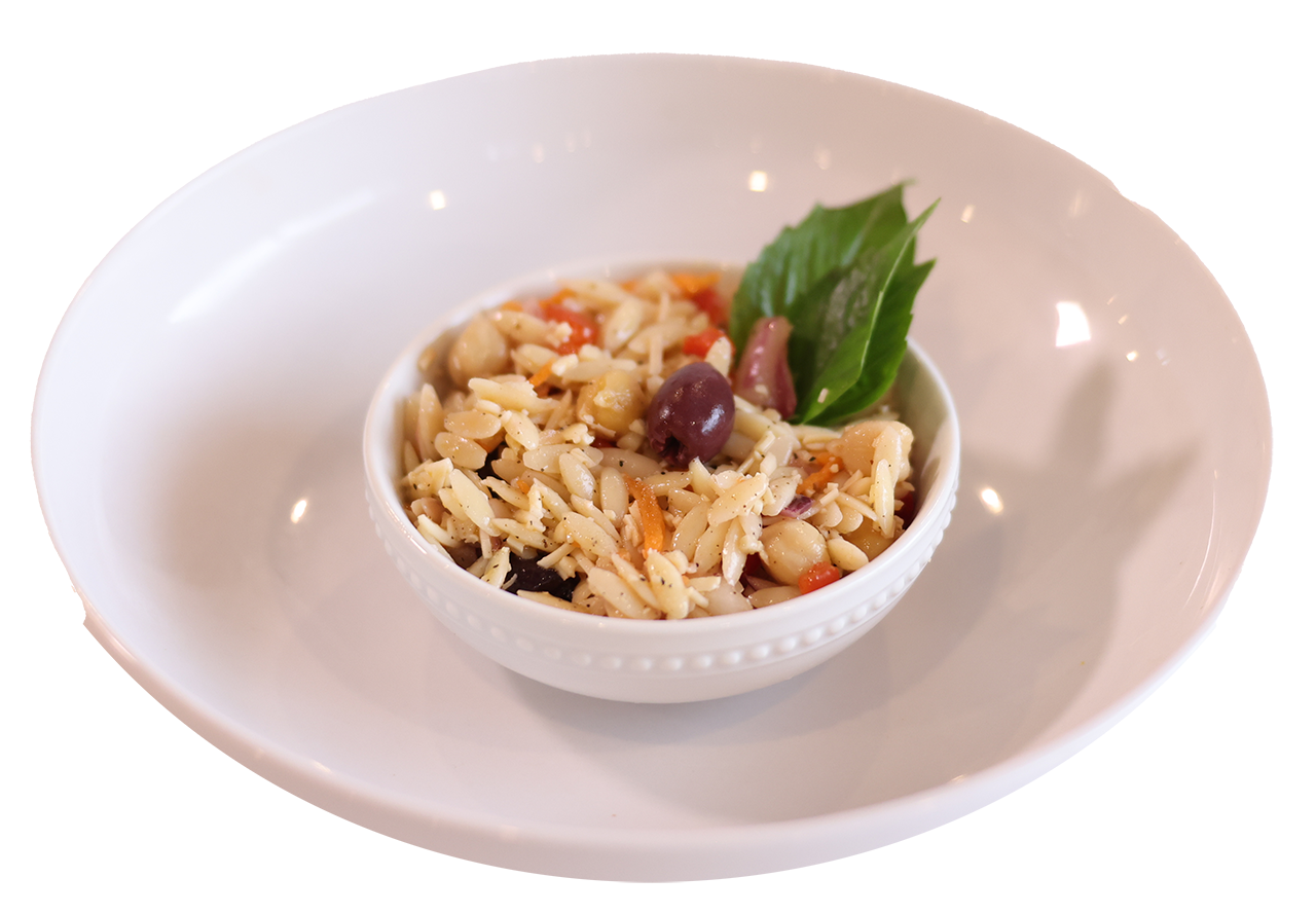 Side Orzo Pasta Salad