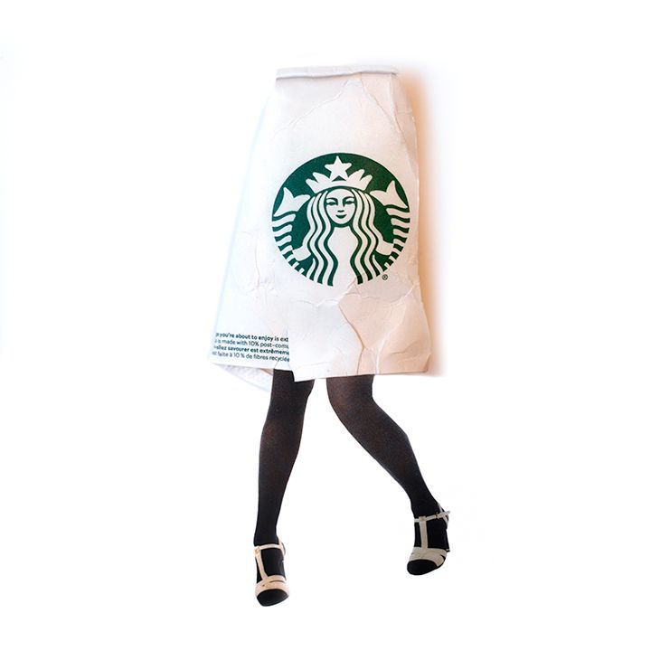 Starbucks Midi Skirt