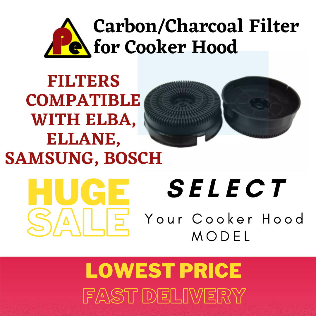 charcoal carbon filter for cooker hood