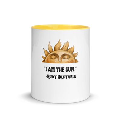 &quot;You Are The Sun&quot; White &amp; Yellow Coffee Mug – A Bright Start to Your Day