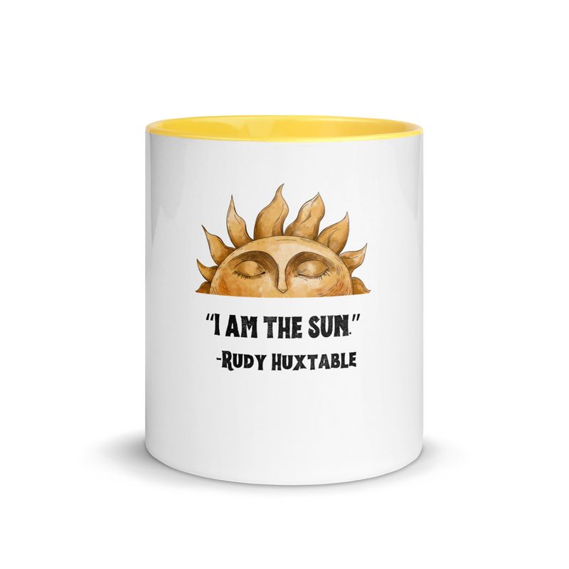 &quot;You Are The Sun&quot; White &amp; Yellow Coffee Mug – A Bright Start to Your Day