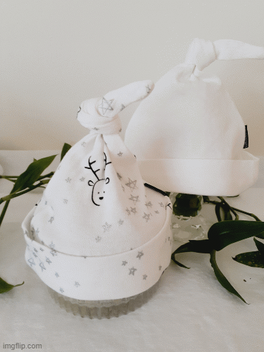 Lot de 2 bonnets noués  /  2 Pack Knotted Hat