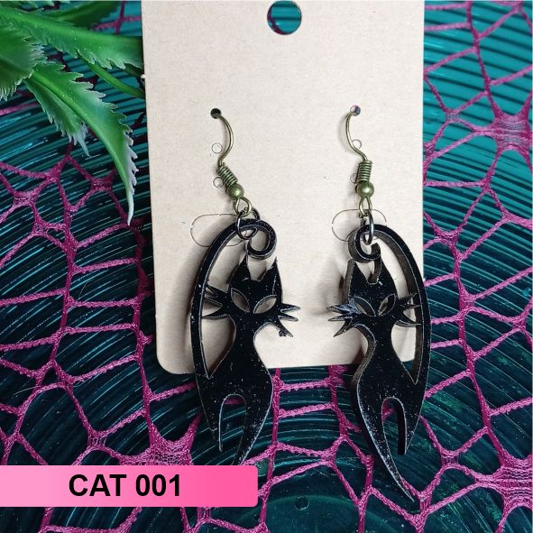 Stunning Laser-Cut Earrings