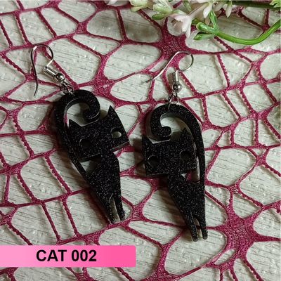 Stunning Laser-Cut Earrings