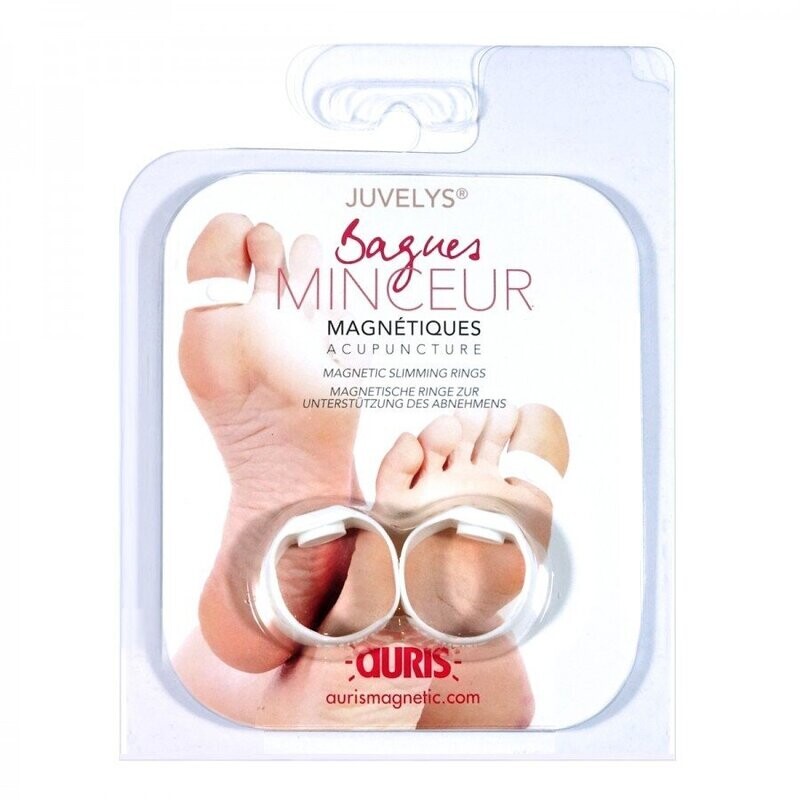 LOT DE 2 BAGUES AMINCISSANTES MAGNETIQUES JUVELYS