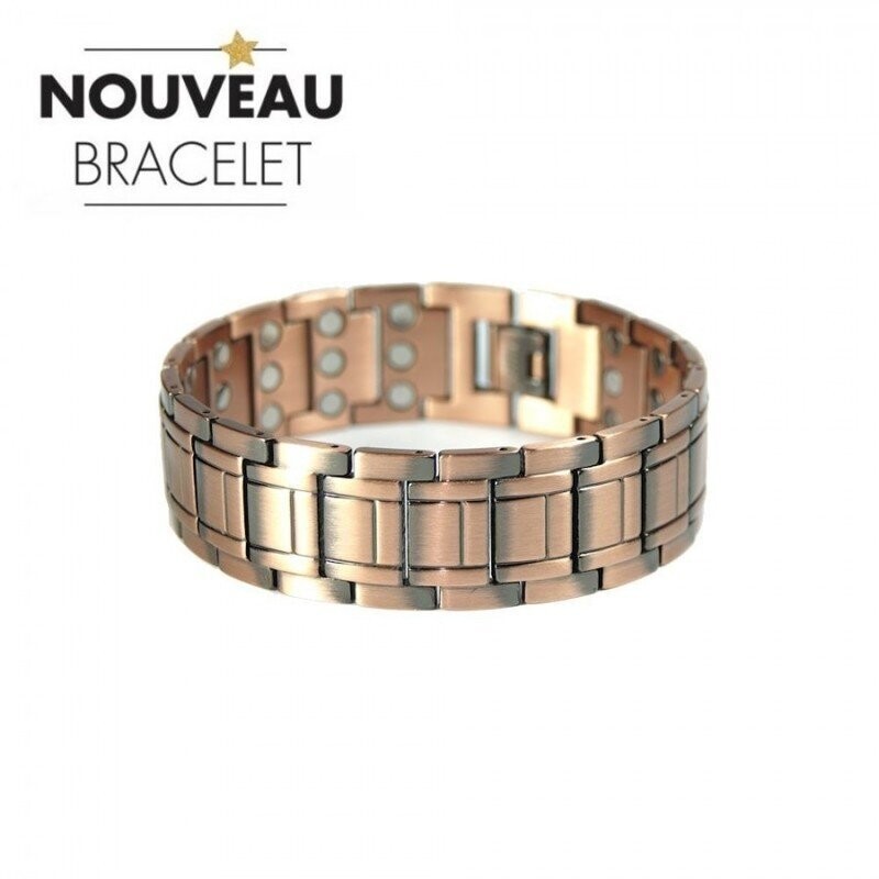 Bracelet POSEÏDON CUIVRE ET AIMANTS