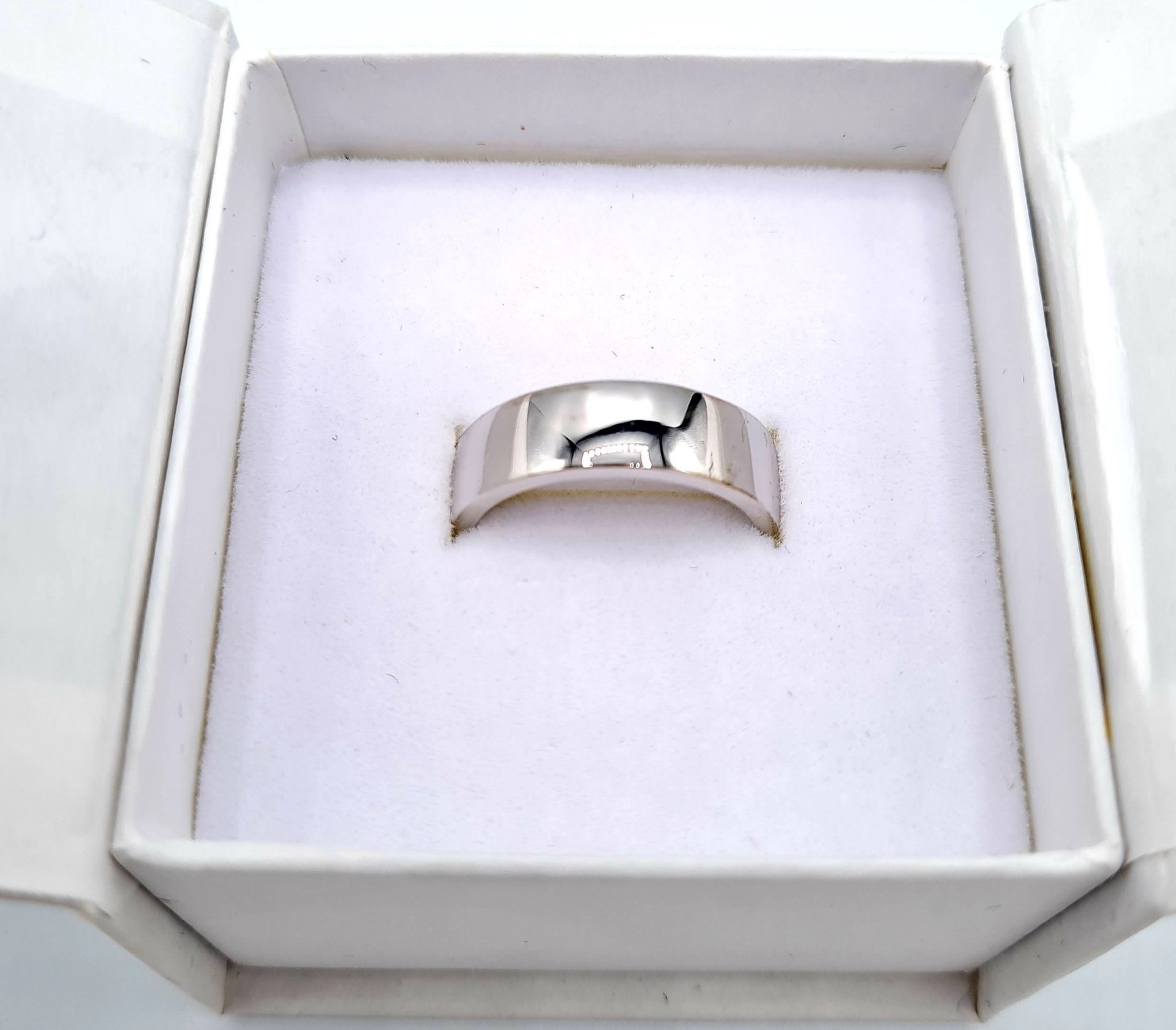 BAGUE MAGNETIQUE CUIVRE PLUS 2 AIMANTS ARGENTEE BAGUE OUVERTE