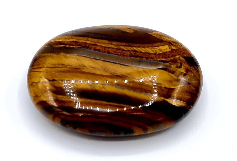 GRAND GALET OEIL DE TIGRE QUALITE AAA PRESENTE BOITE LUXE
GALET 7 X 75 CM - 125 gr