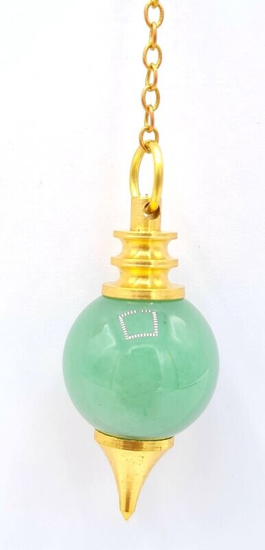 PENDULE AVENTURINE EN PIERRE NATURELLE