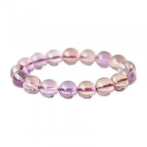 BRACELET AMETRINE QUALITE EXTRA EXTENSIBLE 17/18 CM