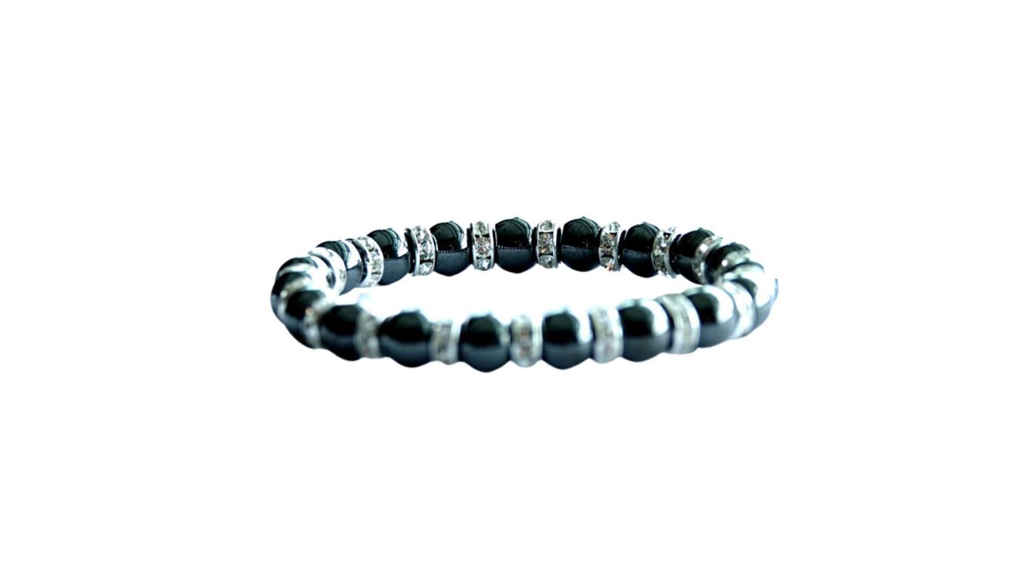 BRACELET CHARM'S HEMATITE ET SRASS