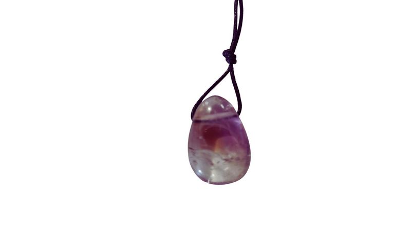 PENDENTIF PIERRE PERCEE AMETRINE PENDENTIF PIERRE PERCEE AMETRINE