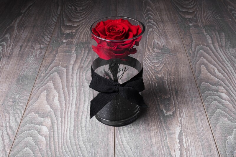 Medium cylinder infinite rose