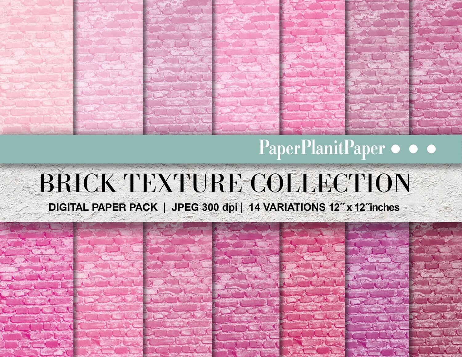 Pink Brick Paper