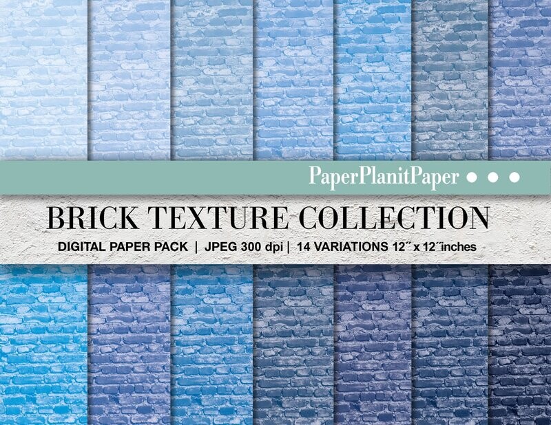 Blue Brick Paper