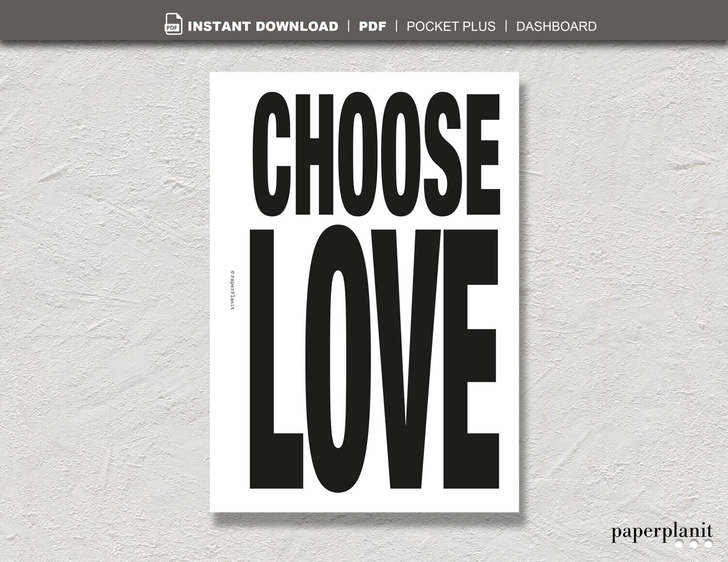 Dashboard Choose Love Pocket Plus