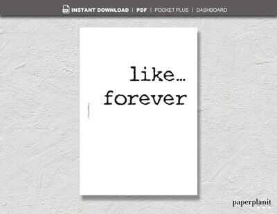 Dashboard Like… forever Pocket Plus