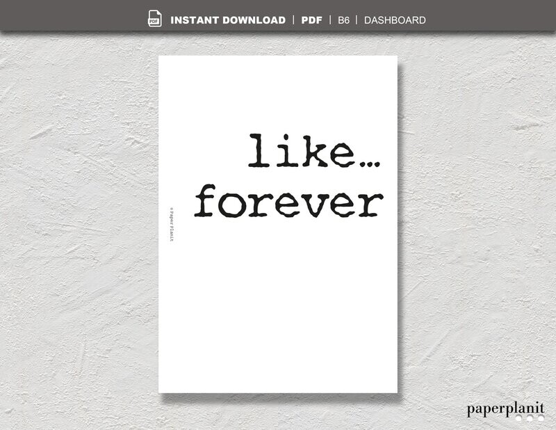 Dashboard Like… forever B6