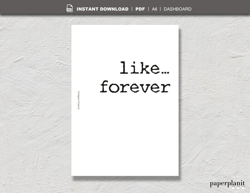 Dashboard Like… forever A6