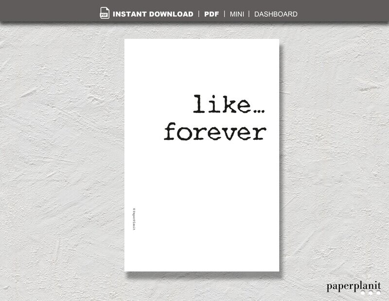 Dashboard Like… forever Mini