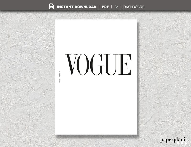 Dashboard Vogue B6