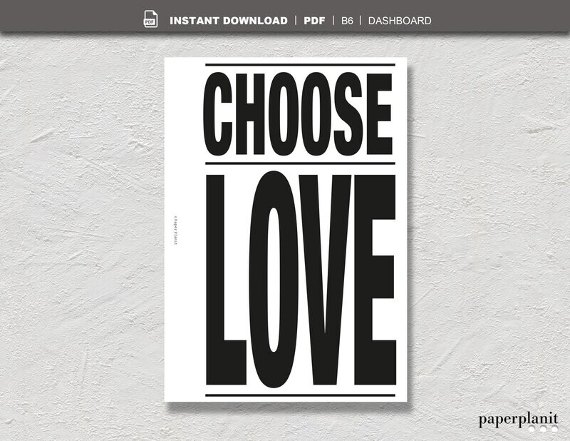 Dashboard Choose Love B6