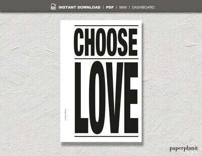 Dashboard Choose Love Mini