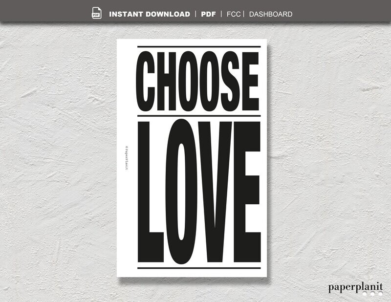 Dashboard Choose Love FCC