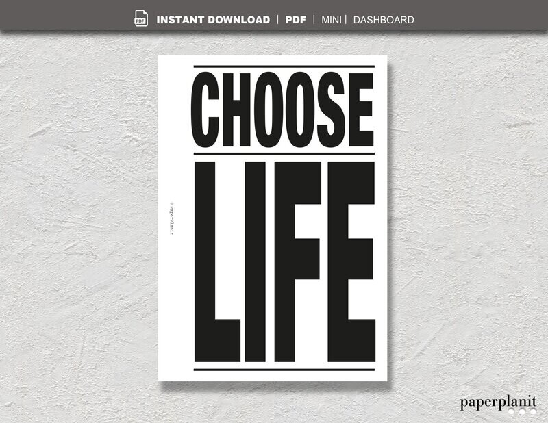 Dashboard Choose Life Mini