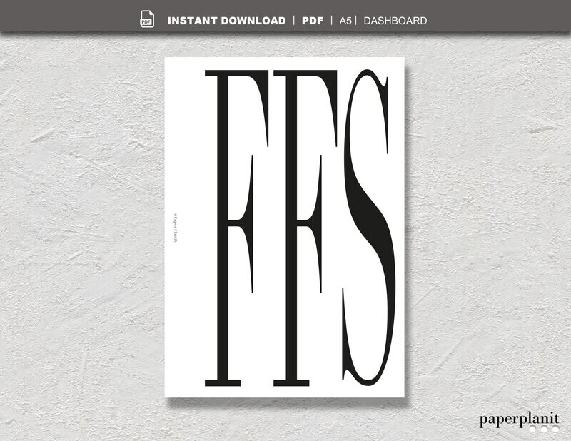 Dashboard FFS A5