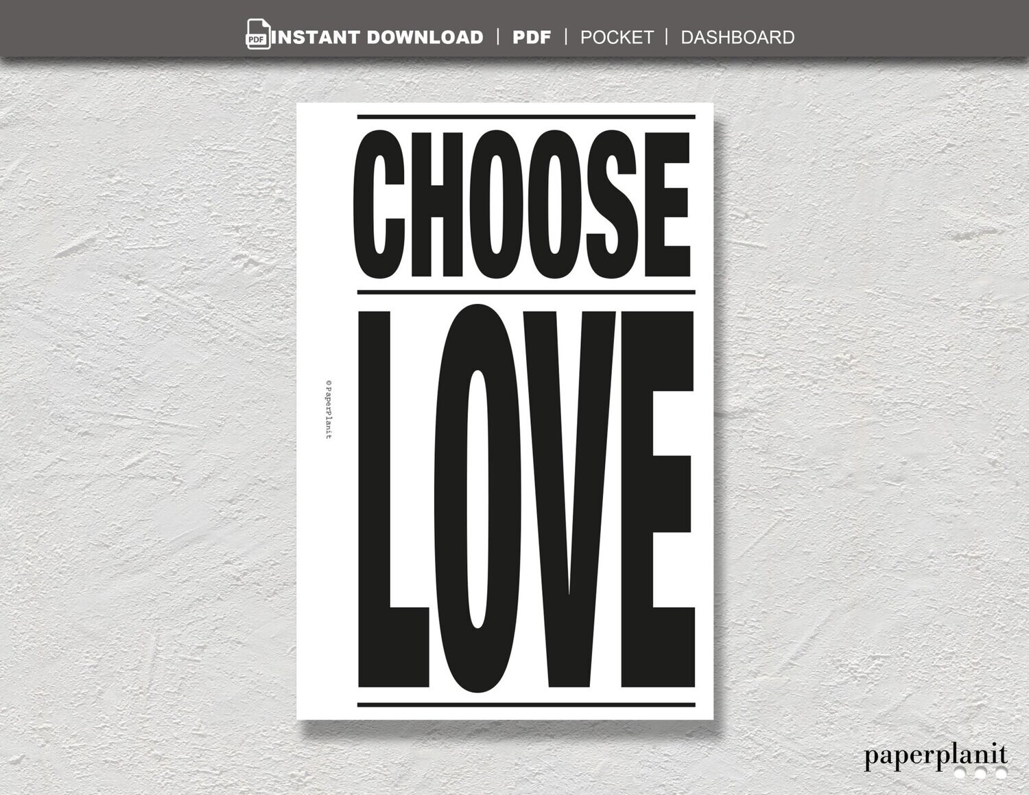 Dashboard Choose Love Pocket